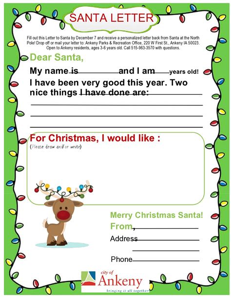 Free Christmas Letter Templates and Samples .